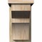 Ekena Millwork Monterey Rough Sawn Corbel w/Backplate, Douglas Fir, 8"W x 14"D x 14"H COR08X14X14MON01RDF - alternate 2